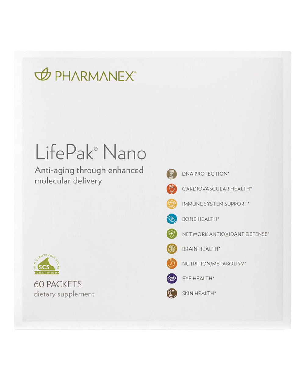 Nu Skin Pharmanex LifePak Nano product front view
