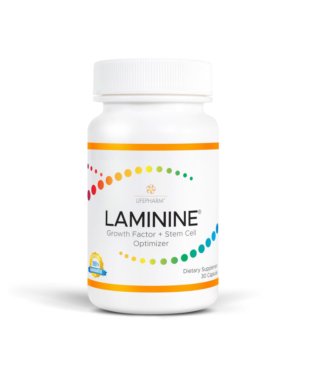 Icon signaling cognitive function and focus with Lifepharm Laminine