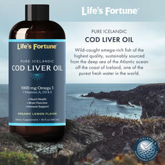 Organic cod liver oil with no artificial additives — purity tested
