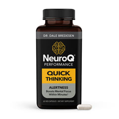 LifeSeasons NeuroQ bottle ready for daily focus support.