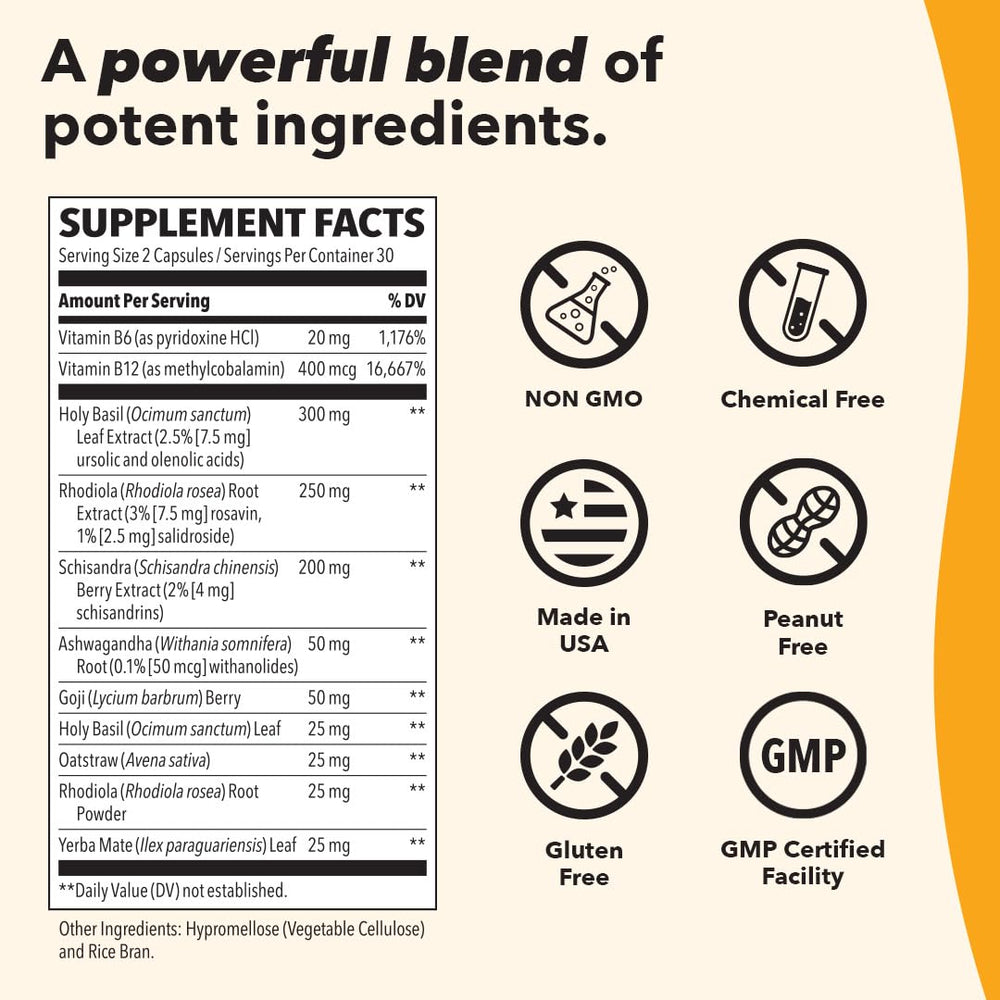 Person feeling energized and less stressed after Adrenal-T use