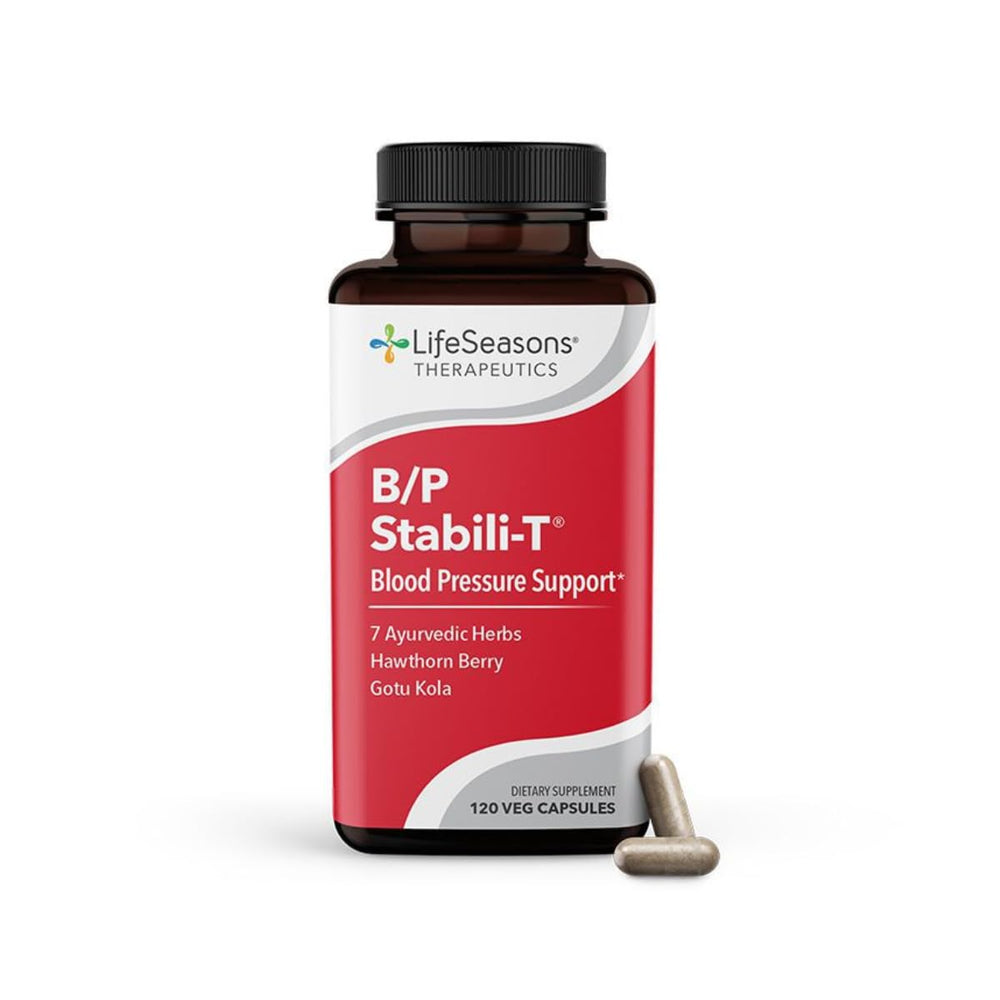 LifeSeasons B/P Stabili-T Blood Pressure Support 120 Capsules bottle