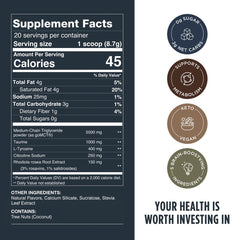 LIFESTACKS Focus vanilla pour demonstrates quick, smooth mix for mental clarity.