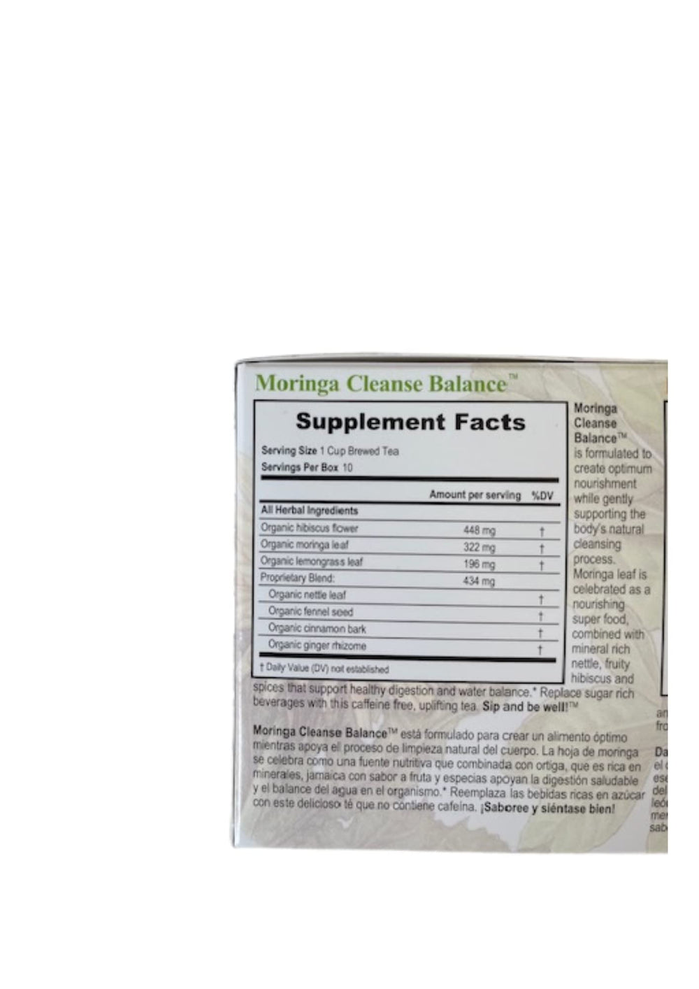 Lifestyle Awareness Detox herbal blend close-up shows fragrant, relaxing aromatics.