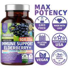 Lifestyle image showing daily immunity routine with capsules