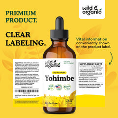 Lifestyle image of using Wild & Organic Yohimbe Drops