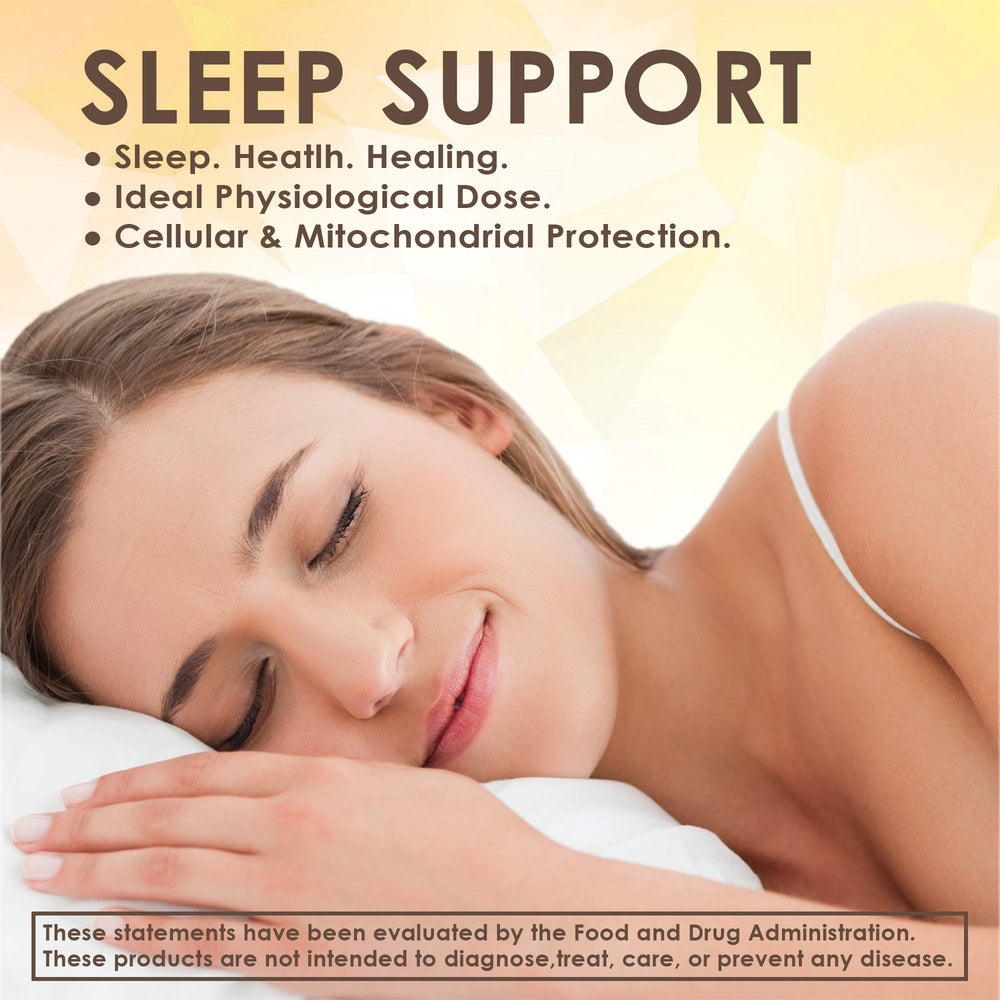 Low-dose melatonin for better sleep and relaxation