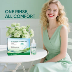 Multi-pack options for LIFVEAN saline contact lens solution (4, 8, 16 bottles).