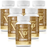 Front view of LIGUSTERI Liposomal NAD plus 360 softgels bottle