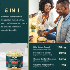 Bitter melon and banaba leaf components in LILICARE formula