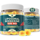 LILICARE Berberine 500mg Liposomal Gummies bottle and label
