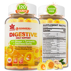 LILICARE Ginger Chews Gummies 2Pack product shot