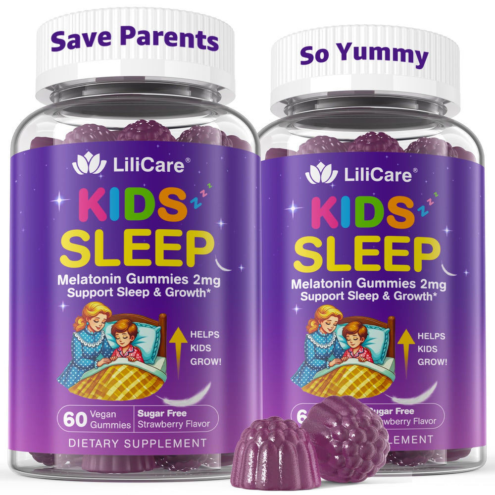 LILICARE Kids Sleep Gummies bottle label