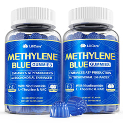 LILICARE Methylene Blue Gummies bottle front view