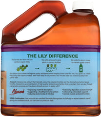 Close-up of AloeSorb on the Aloe Vera Juice bottle label