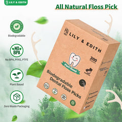 Travel-friendly floss pick bundle showcased