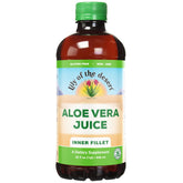 Front view of Lily of the Desert Aloe Vera Juice Inner Fillet 32 oz bottle