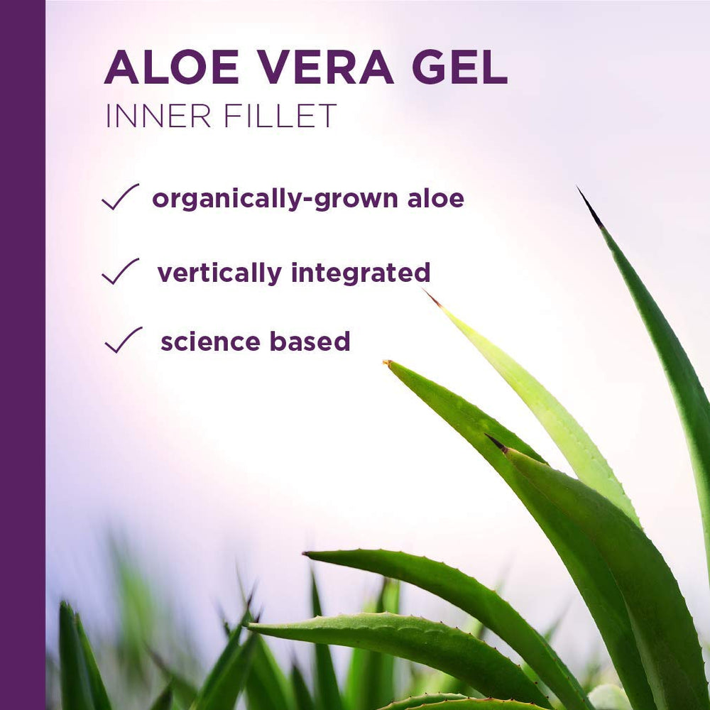 Aloe Vera Gel ingredients and label
