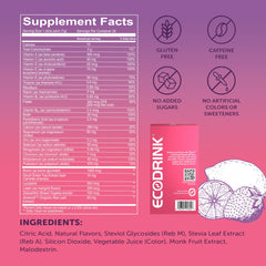 Close-up of Lily of the Desert EcoDrink Strawberry Lemonade hydration packets