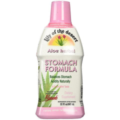 Bottle of Lily Of The Desert Stomach Formula 32 oz