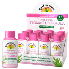 Lily of the Desert Stomach Formula Shot bottle 2 oz – front view