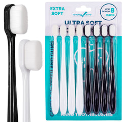 Lingito Extra Soft Toothbrush 8-pack packaging