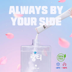 LINGTEA easy-tear packets enable quick mixes for travel and workouts.