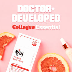 Close-up of hydration and skin health ingredients like hyaluronic acid and glutathione