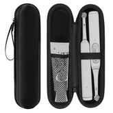 Linkidea electric toothbrush travel case exterior in PU leather