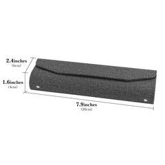 Main toothbrush compartment with protective lining