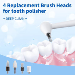 LINKYCARE Teeth Polisher Replacement Brush Heads Kit - Silicone Cup Shaped Head