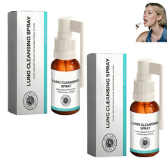 Linpel cleansing spray bottle front view demonstrates portable relief during air irritants