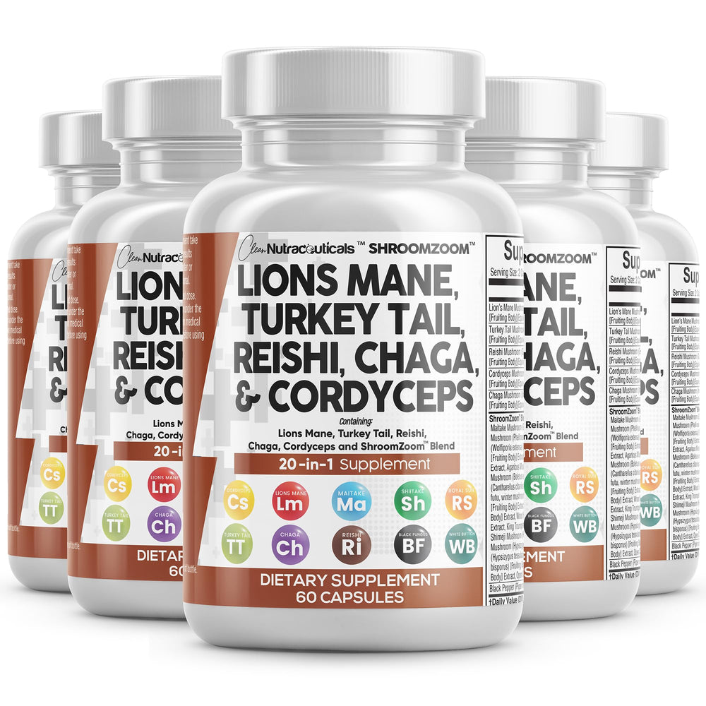 Lions Mane 20in1 mushroom blend capsules