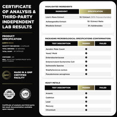 Product packaging front view