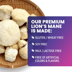 Daily-use Lions Mane Capsules for adults