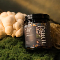 Packaging box for Lions Mane supplement