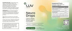 Lion’s Mane and Turmeric for brain and nerve health