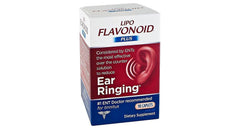 Lipo-Flavonoid Plus Inner Ear Health Caplets bottle and packaging