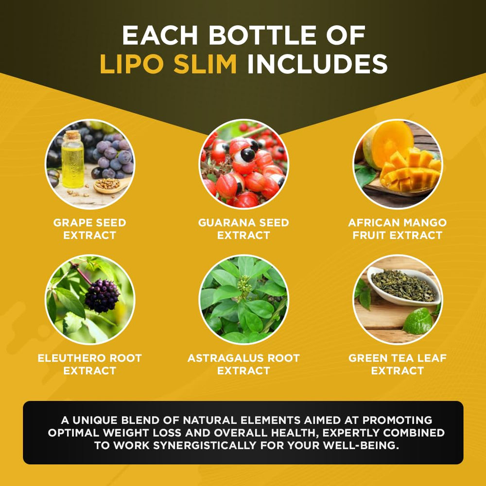 Lipo Slim Advanced Liquid Support bottle and dropper