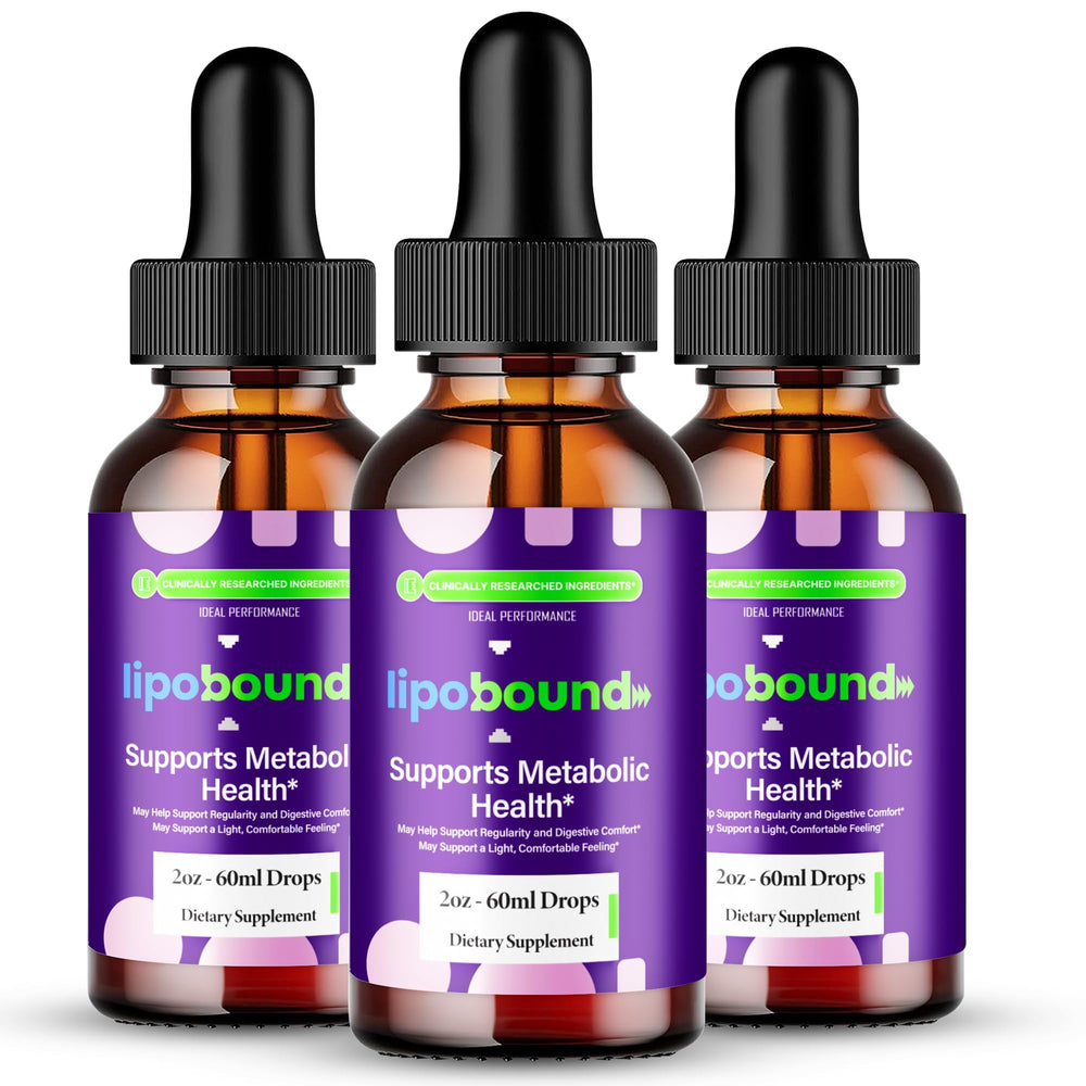 Lipobound Drops bottle front view
