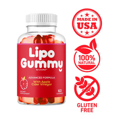 Keto ACV formula blend in LipoGummy