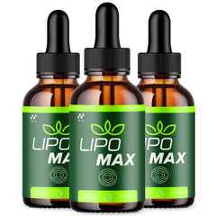 Lipomax Drops bottle with pink salt, 90 servings