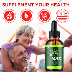 Lipomax Drops suitable for women and men