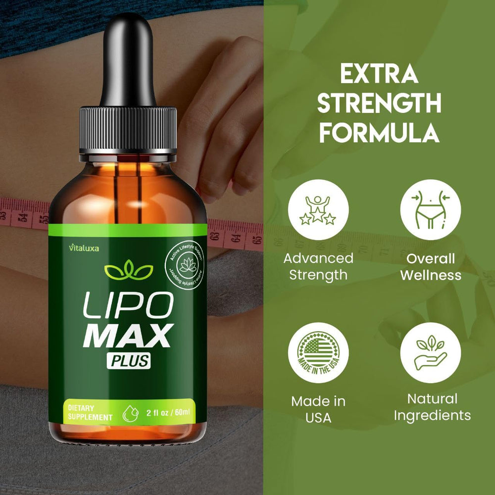 Lipo Max Drops maximum strength packaging