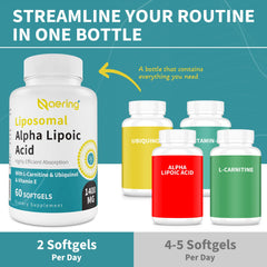 Bottle featuring Ubiquinol (Active CoQ10) 100mg and Vitamin E