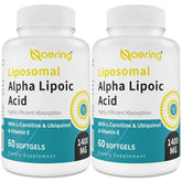 Hero image: Liposomal Alpha Lipoic Acid 1400mg Softgels bottle