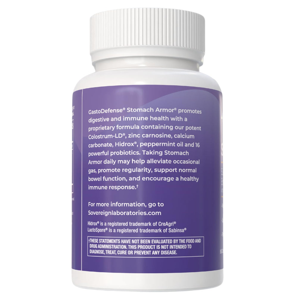 Graphic showing Liposomal Colostrum LD composition