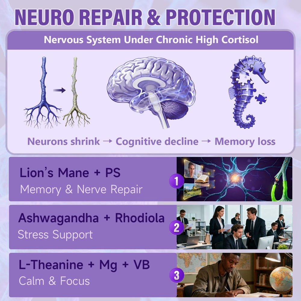 Stress and mood balance with Liposomal Cortisol Drops