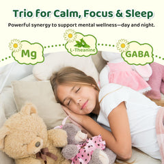 Instructions for use of Liposomal GABA L-Theanine Drops for children