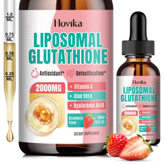 Liposomal Glutathione 2000mg strawberry 2oz bottle